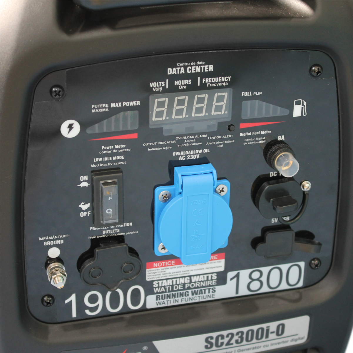 Generator inverter SC2300i-O Putere max. 1.9 kW, 230V, AVR Generator inverter SC2300i-O Putere max. 1.9 kW, 230V, AVR